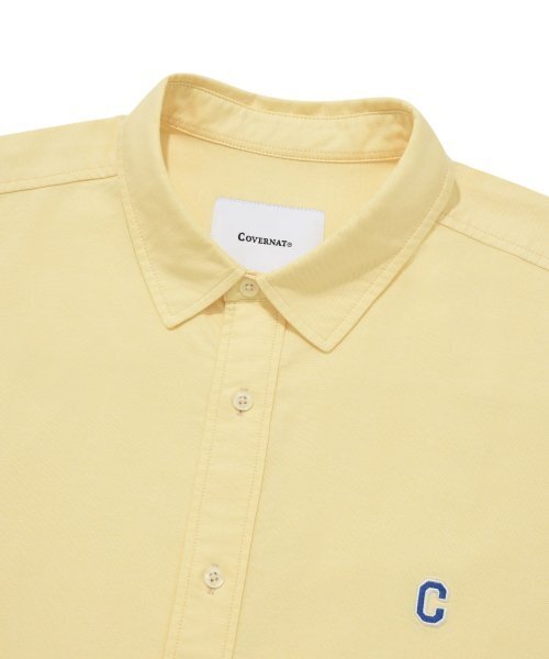 COVERNAT(カバーナット)の「Cロゴオックスフォードシャツイエロー(シャツ/ブラウス・レディース・その他・L/XL)」の3枚目の写真