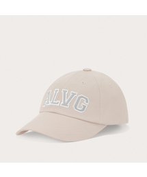 ALAVAGUE（アラバグ）の「ALVG アプリケキャップ - ライトベージュ（キャップ）」