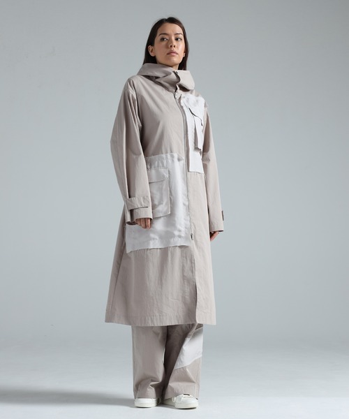 Y-3(ワイスリー)の「Y-3 HOODED TRENCHCOAT PARKA(その他アウター・レディース・ライトブラウン・SMALL/MEDIUM/X-SMALL/XX-SMALL/LARGE)」の1枚目の写真