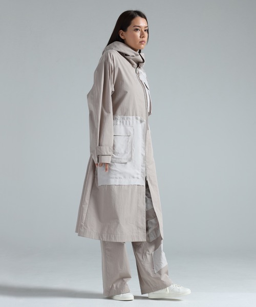 Y-3(ワイスリー)の「Y-3 HOODED TRENCHCOAT PARKA(その他アウター・レディース・ライトブラウン・SMALL/MEDIUM/X-SMALL/XX-SMALL/LARGE)」の2枚目の写真