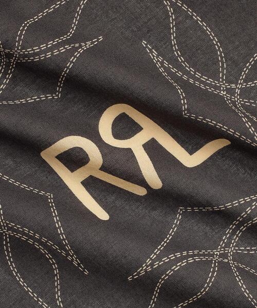 RRL（ダブル アール エル）の「ロゴ コットン バンダナ（バンダナ/スカーフ・メンズ・ナチュラル・ONE）」の3枚目の写真
