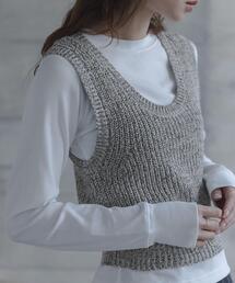 URBAN RESEARCH Sonny Label | スムースタッチテレコリブクルーネックプルオーバー(Tシャツ/カットソー)