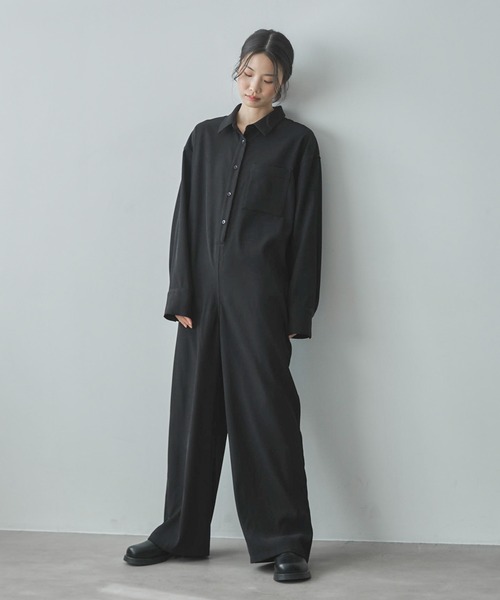 feepur（フェピュール）の「ジャンプスーツ（サロペット/オーバーオール・レディース・チャコールグレー/ブラック・SMALL/MEDIUM）」の20枚目の写真