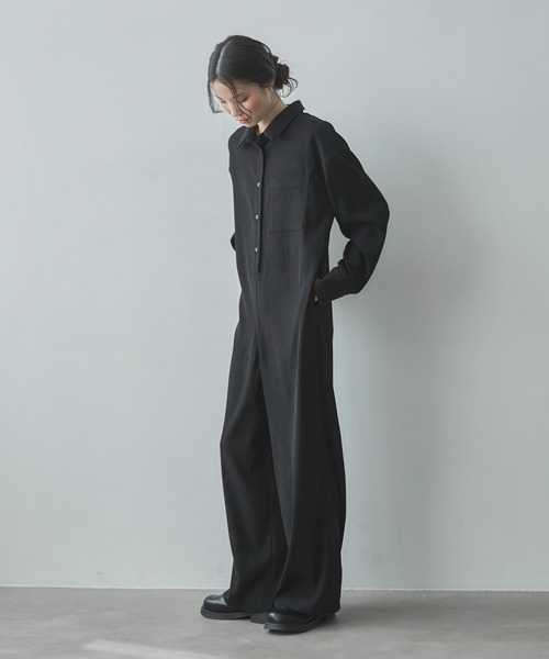 feepur（フェピュール）の「ジャンプスーツ（サロペット/オーバーオール・レディース・チャコールグレー/ブラック・SMALL/MEDIUM）」の21枚目の写真