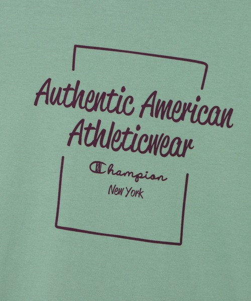 Champion(チャンピオン)の「【Champion/チャンピオン】メンズ ベーシック ロングスリーブTシャツ(Tシャツ/カットソー・メンズ・ブラック/ネイビー/ライトグリーン/ホワイト・MEDIUM/LARGE/X-LARGE)」の22枚目の写真