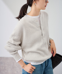 FRAMeWORK | ≪WEB限定 / 追加≫ワッフルヘンリープルオーバー(Tシャツ/カットソー)