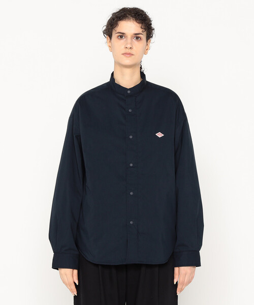 Women's Insulation Stand Collar Shirt Jacket（ブルゾン）｜DANTON