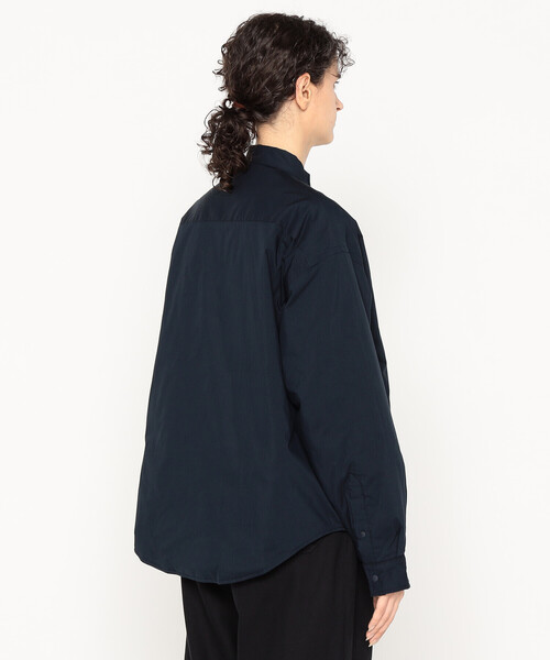 Women's Insulation Stand Collar Shirt Jacket（ブルゾン）｜DANTON