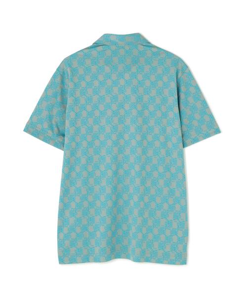 PING(ピン)の「【PING APPAREL】AZモノグラムジャカードブロックロゴ半袖ポロシャツ <PERFORMANCE> (MENS)(ポロシャツ・メンズ・ブラック/グレー/ホワイト・S/L/M/LL1/LL)」の11枚目の写真