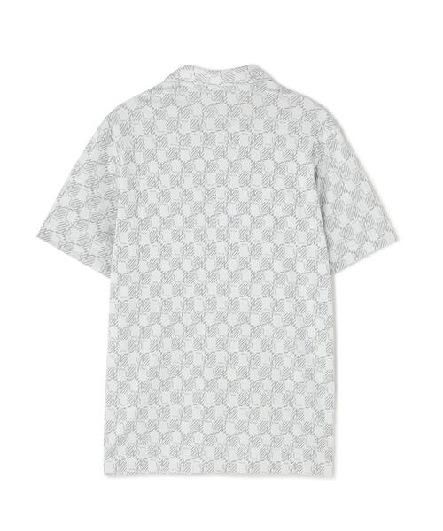PING(ピン)の「【PING APPAREL】AZモノグラムジャカードブロックロゴ半袖ポロシャツ <PERFORMANCE> (MENS)(ポロシャツ・メンズ・ブラック/グレー/ホワイト・S/L/M/LL1/LL)」の17枚目の写真