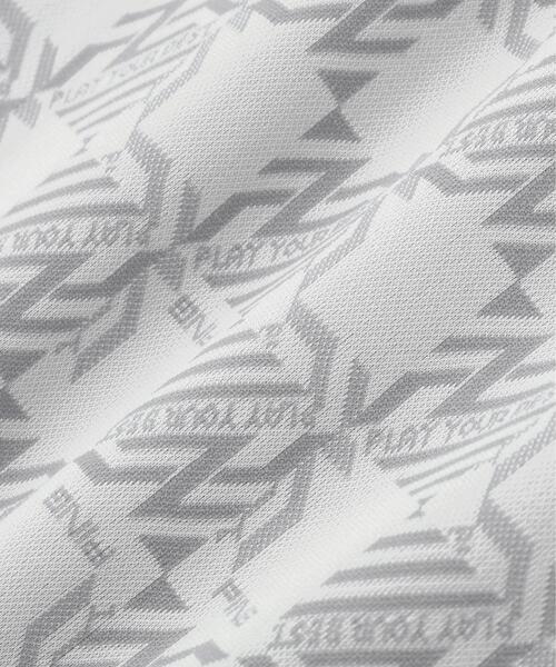 PING(ピン)の「【PING APPAREL】AZモノグラムジャカードブロックロゴ半袖ポロシャツ <PERFORMANCE> (MENS)(ポロシャツ・メンズ・ブラック/グレー/ホワイト・S/L/M/LL1/LL)」の18枚目の写真