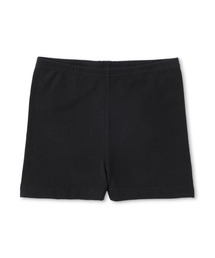 キッズ　ストレッチ天竺編み　スカートの下に履く　オーバーパンツ（一分丈レギンス）