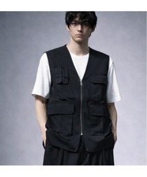 Sakka（サッカ）の「GGD国産ツイルMODEジップベスト（ベスト）」