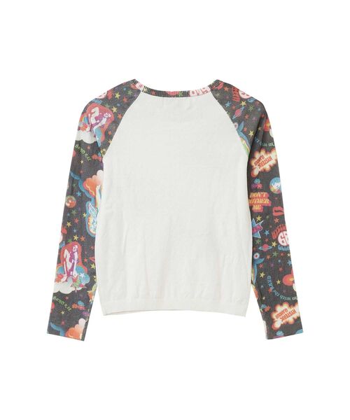 HYSTERIC GLAMOUR（ヒステリックグラマー）の「HYSTERIC68柄 七分袖プルオーバー（ニット/セーター・レディース・ピンク系その他/ブラック系その他・FREE）」の3枚目の写真