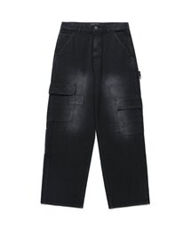 CARPENTER CARGO WASHED JEANS_BLACK(NG2DFUD104A)