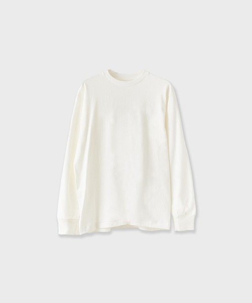HANES(ヘインズ)の「Hanes 1P SHIRO L/S T-SHIRT / HM4-A201,HM4A201 秋服 冬服(Tシャツ/カットソー・メンズ・ホワイト・S/M/L/XL)」の1枚目の写真