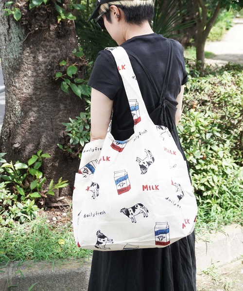 GLOBAL FORME CONCRETE(グローバルフォルムコンクリート)の「【AND PACKABLE】MBO ツイルマルシェバッグ(エコバッグ/サブバッグ・メンズ・ブルー/グリーン/ライトグリーン/ホワイト・FREE)」の22枚目の写真