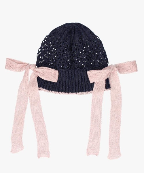 kaorinomori（カオリノモリ）の「kaorinomori  ラメルニット リゼ / カオリノモリ（ニットキャップ/ビーニー・レディース・ホワイト/モカ/ネイビー・FREE）」の17枚目の写真