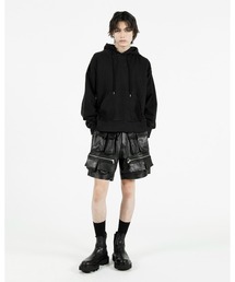FORSOMEONE TACTICS SHORTS LEATHER