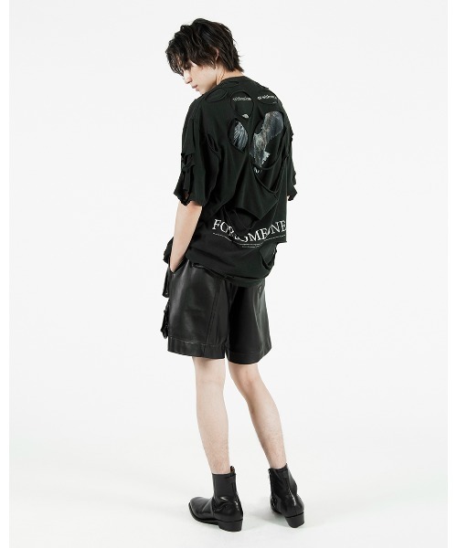 FORSOMEONE TACTICS SHORTS LEATHER（その他パンツ）｜FORSOMEONE