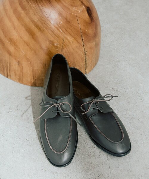 RIVE DROITE（リヴドロワ）の「予約【ハンサムに履ける】レースアップシューズ（その他シューズ・レディース・アイボリー/ダークブラウン・38/36/37）」の16枚目の写真
