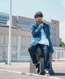 【Leyline】Heavyweight Denim Shirts