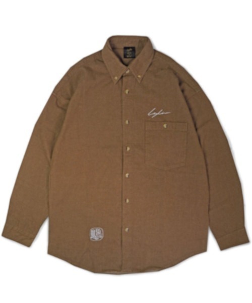Leyline(レイライン)の「【Leyline】Heavyweight Denim Shirts(シャツ/ブラウス・メンズ・ブラウン/インディゴブルー・M/L/XL)」の12枚目の写真