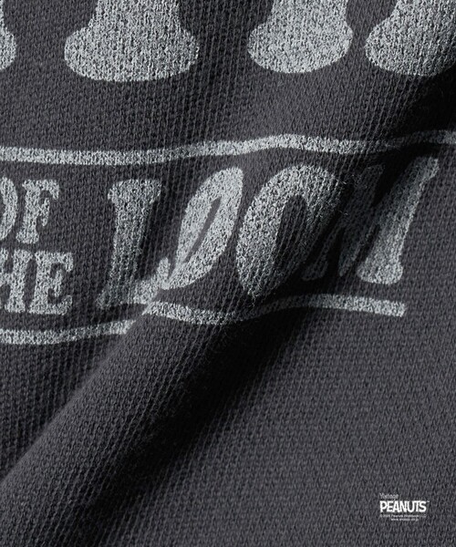 FRUIT OF THE LOOM(フルーツオブザルーム)の「<FRUIT OF THE LOOM×PEANUTS>スウェット 5分袖 / キッズ 140cm-150cm(Tシャツ/カットソー・キッズ・ダークグレー/ライトブルー/オフホワイト・140cm/150cm)」の11枚目の写真