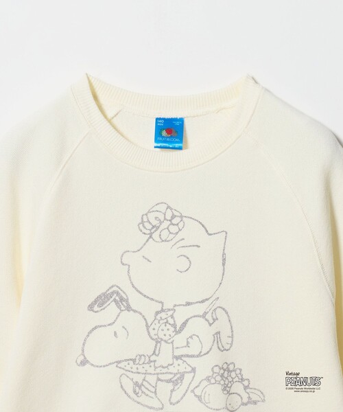 FRUIT OF THE LOOM(フルーツオブザルーム)の「<FRUIT OF THE LOOM×PEANUTS>スウェット 5分袖 / キッズ 140cm-150cm(Tシャツ/カットソー・キッズ・ダークグレー/ライトブルー/オフホワイト・140cm/150cm)」の17枚目の写真