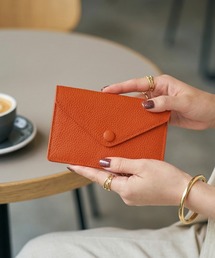 STYLE DELI（スタイルデリ）の「【DELI by】フラットエンベロープリアルレザーコンパクトウォレット（財布）」