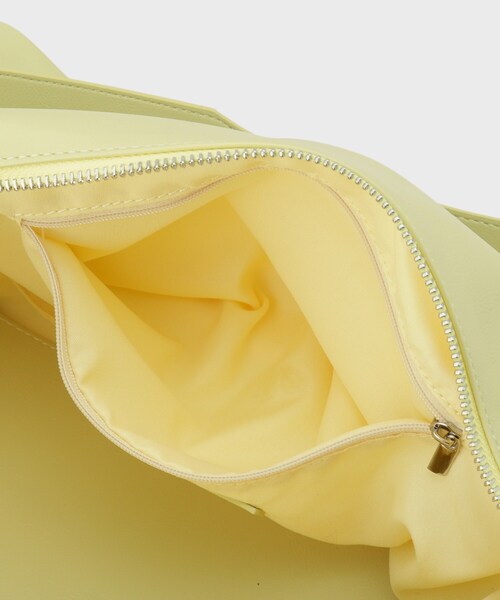 GALLEST（ギャレスト）の「ワンショルダーソフトバッグ（ショルダーバッグ・レディース・ライトイエロー系/ブラック・00）」の10枚目の写真
