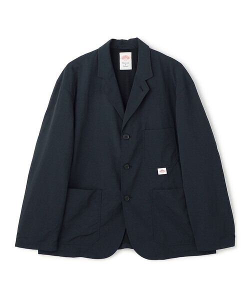 DANTON(ダントン)の「Men’s Nylon Tusser Tailored Jacket(テーラードジャケット・メンズ・ベージュ/ネイビー/グレイッシュベージュ/ブルー・40/42/38/44)」の3枚目の写真