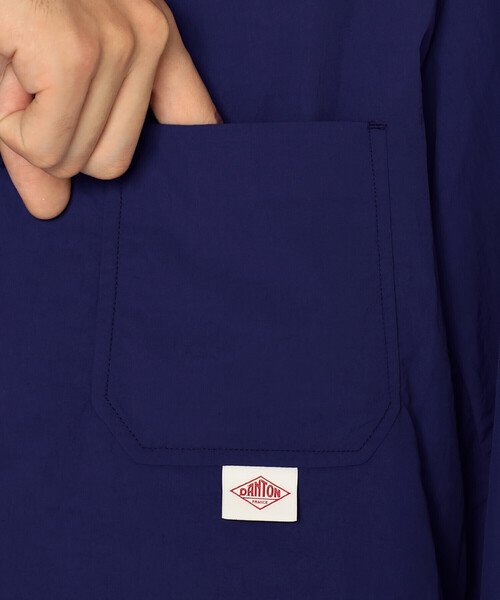 DANTON(ダントン)の「Men’s Nylon Tusser Tailored Jacket(テーラードジャケット・メンズ・ベージュ/ネイビー/グレイッシュベージュ/ブルー・40/42/38/44)」の10枚目の写真