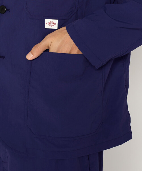 DANTON(ダントン)の「Men’s Nylon Tusser Tailored Jacket(テーラードジャケット・メンズ・ベージュ/ネイビー/グレイッシュベージュ/ブルー・40/42/38/44)」の11枚目の写真