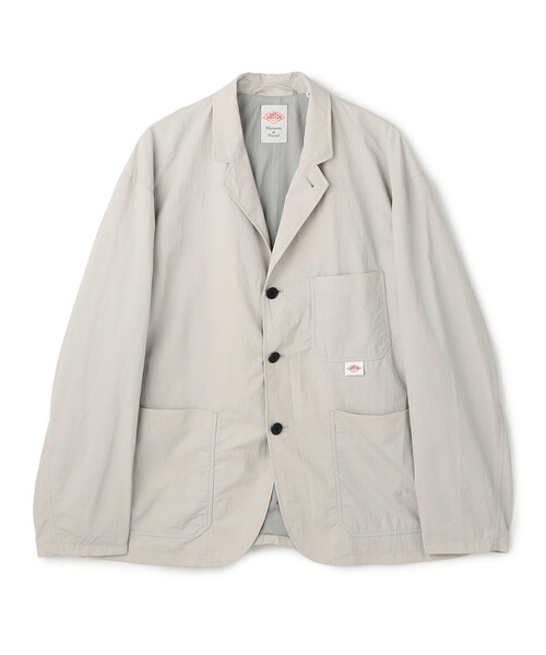 DANTON(ダントン)の「Men’s Nylon Tusser Tailored Jacket(テーラードジャケット・メンズ・ベージュ/ネイビー/グレイッシュベージュ/ブルー・40/42/38/44)」の15枚目の写真