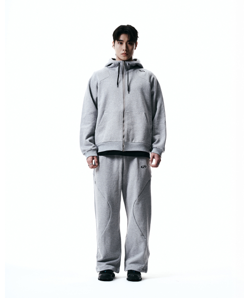 HYUNFIT（ヒョンフィット）の「UNITY HOODIE ZIP-UP-[GRAY]（パーカー・メンズ・その他・MEDIUM/LARGE/X-LARGE）」の4枚目の写真