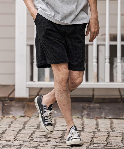 CAMBIO(カンビオ)の「mp14676-Jacquard Short Pants ショートパンツ(CAM26SS-030)(その他パンツ・メンズ・ブラック/ネイビー/ベージュ・M/S/L)」の10枚目の写真