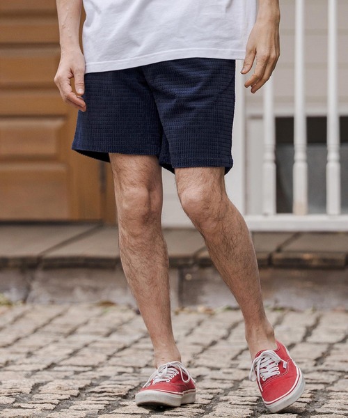 CAMBIO(カンビオ)の「mp14676-Jacquard Short Pants ショートパンツ(CAM26SS-030)(その他パンツ・メンズ・ブラック/ネイビー/ベージュ・M/S/L)」の16枚目の写真