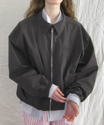 WITHOUT SUMMER（ウィズアウトサマ）の「ゲリー ワークジャケット_チャコール（ナイロンジャケット）」
