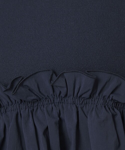 green label relaxing(グリーンレーベルリラクシング)の「ティアード ドッキング プルオーバー ニット 3(ニット/セーター・レディース・ブラック/ブラウン/ネイビー・FREE)」の18枚目の写真