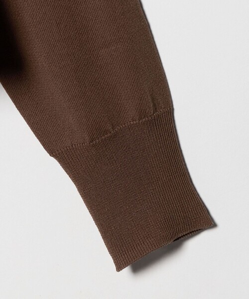 green label relaxing(グリーンレーベルリラクシング)の「ティアード ドッキング プルオーバー ニット 3(ニット/セーター・レディース・ブラック/ブラウン/ネイビー・FREE)」の12枚目の写真