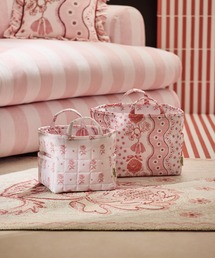 Cath Kidston（キャスキッドソン）の「キルテッド ストレージ 2個セットSpitalfields Silk（収納グッズ）」