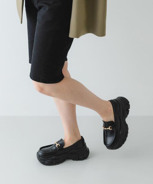 RODE SKO（ロデスコ）の「ボリュームソールビットローファー（ローファー・レディース・ブラウン/ブラック・38/36/37）」の8枚目の写真