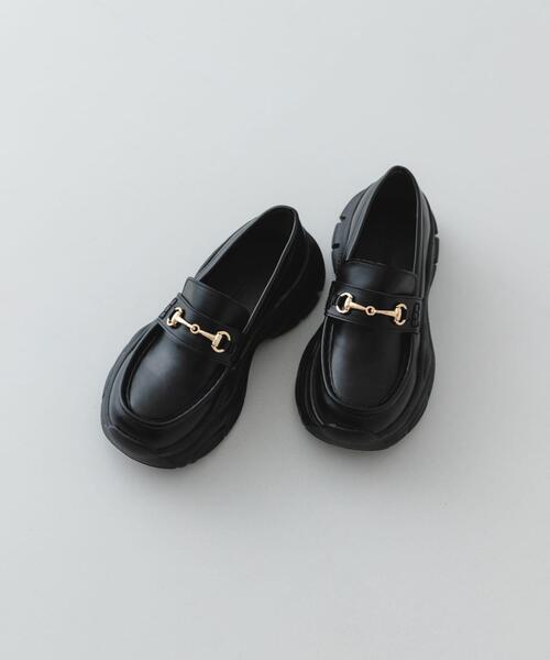 RODE SKO（ロデスコ）の「ボリュームソールビットローファー（ローファー・レディース・ブラウン/ブラック・38/36/37）」の14枚目の写真