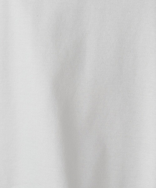 COMME CA ISM(コムサイズム)の「ボックスシルエット クロップド丈Tシャツ(Tシャツ/カットソー・レディース・チャコール/ブラック/サックスブルー/ホワイト/ダークブラウン・X-LARGE/LARGE/MEDIUM/SMALL)」の12枚目の写真