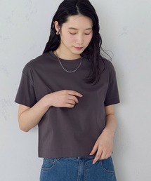 ボックスシルエット クロップド丈Ｔシャツ