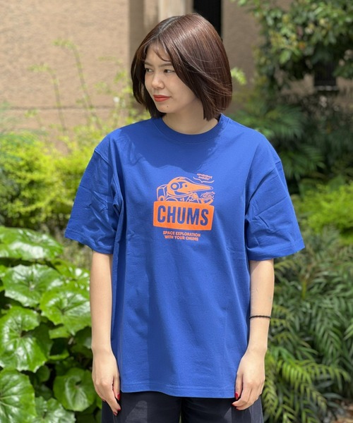 CHUMS(チャムス)の「【CHUMS】Space Booby T-Shirt(Tシャツ/カットソー・メンズ・グレー/ブルー/ブラック/ホワイト・X-LARGE/LARGE/MEDIUM)」の4枚目の写真