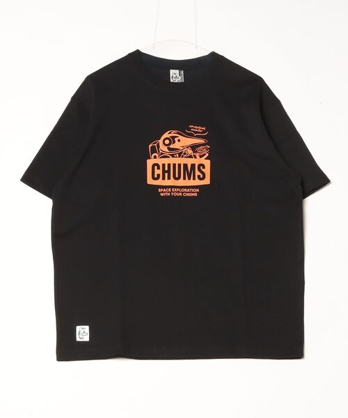 CHUMS(チャムス)の「【CHUMS】Space Booby T-Shirt(Tシャツ/カットソー・メンズ・グレー/ブルー/ブラック/ホワイト・X-LARGE/LARGE/MEDIUM)」の7枚目の写真
