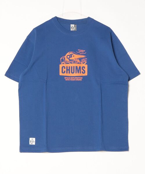 CHUMS(チャムス)の「【CHUMS】Space Booby T-Shirt(Tシャツ/カットソー・メンズ・グレー/ブルー/ブラック/ホワイト・X-LARGE/LARGE/MEDIUM)」の9枚目の写真