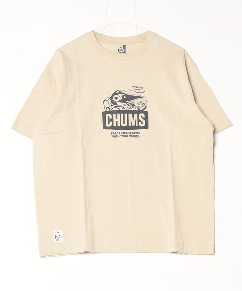 CHUMS(チャムス)の「【CHUMS】Space Booby T-Shirt(Tシャツ/カットソー・メンズ・グレー/ブルー/ブラック/ホワイト・X-LARGE/LARGE/MEDIUM)」の8枚目の写真